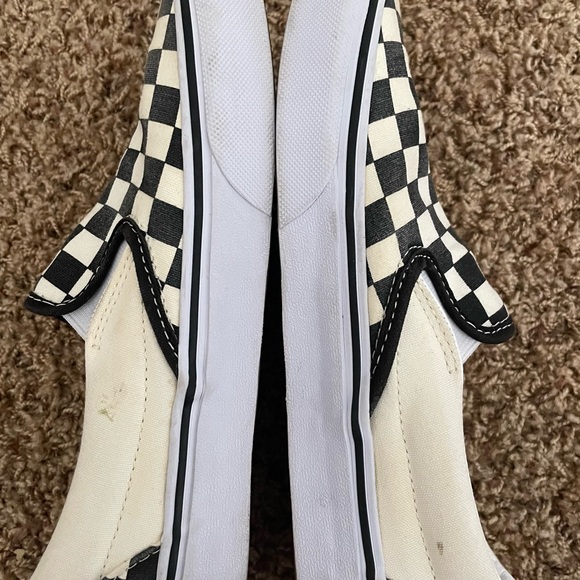 VANS Slip On Classic 507698 Black Checkered Mens 6 Wmns 7.5 - Picture 7 of 8